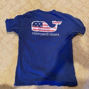 VV blue 4th of July short sleeve tee